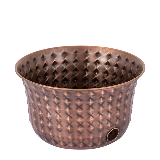 Hammered Hose Pot