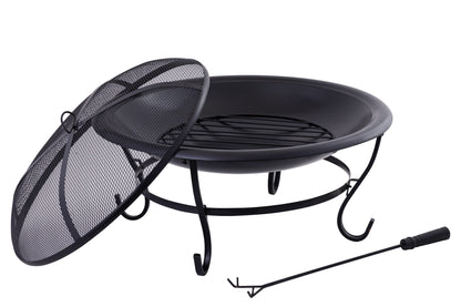 29 Inch - Outdoor Iron Fire Pit