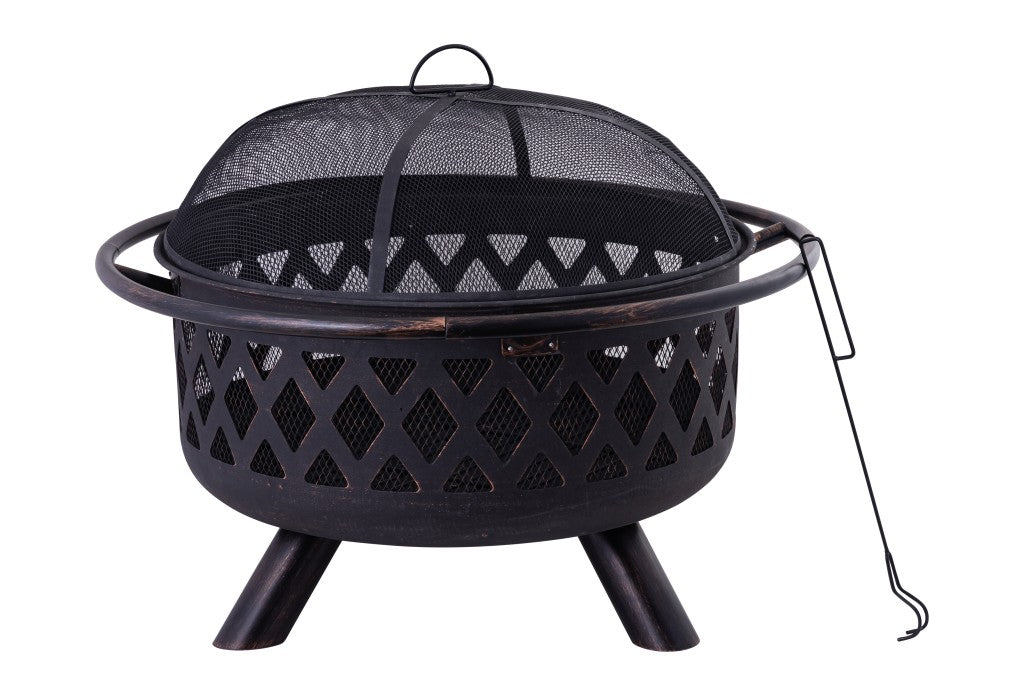 Lattice Firepit