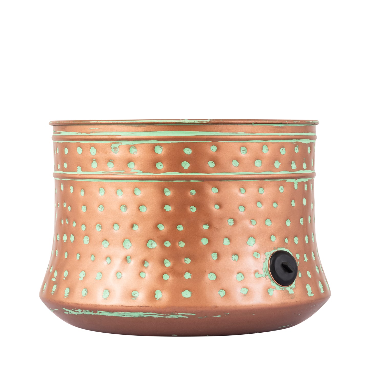 Dotsy Metal Rust Hose Pot (Copper)
