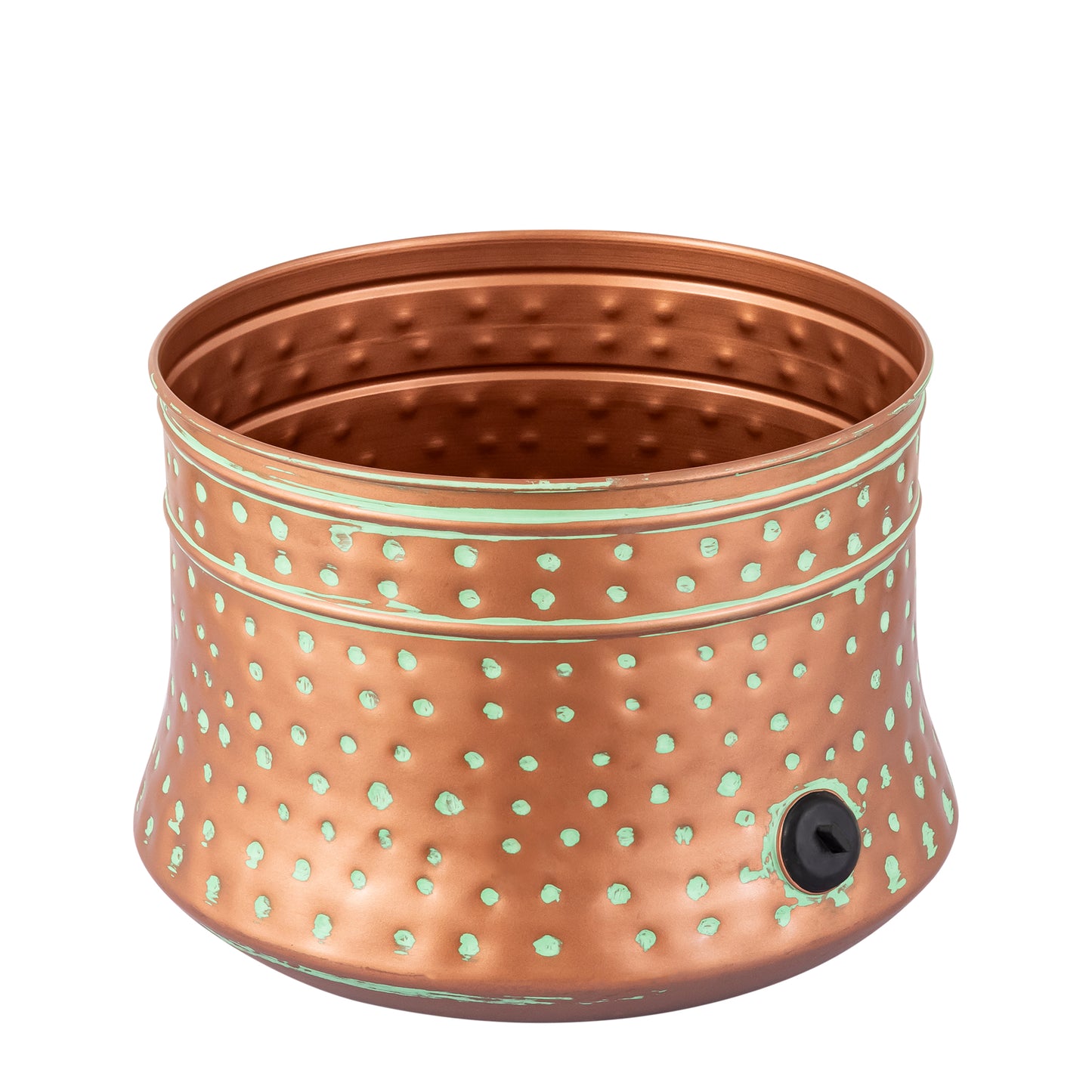 Dotsy Metal Rust Hose Pot (Copper)