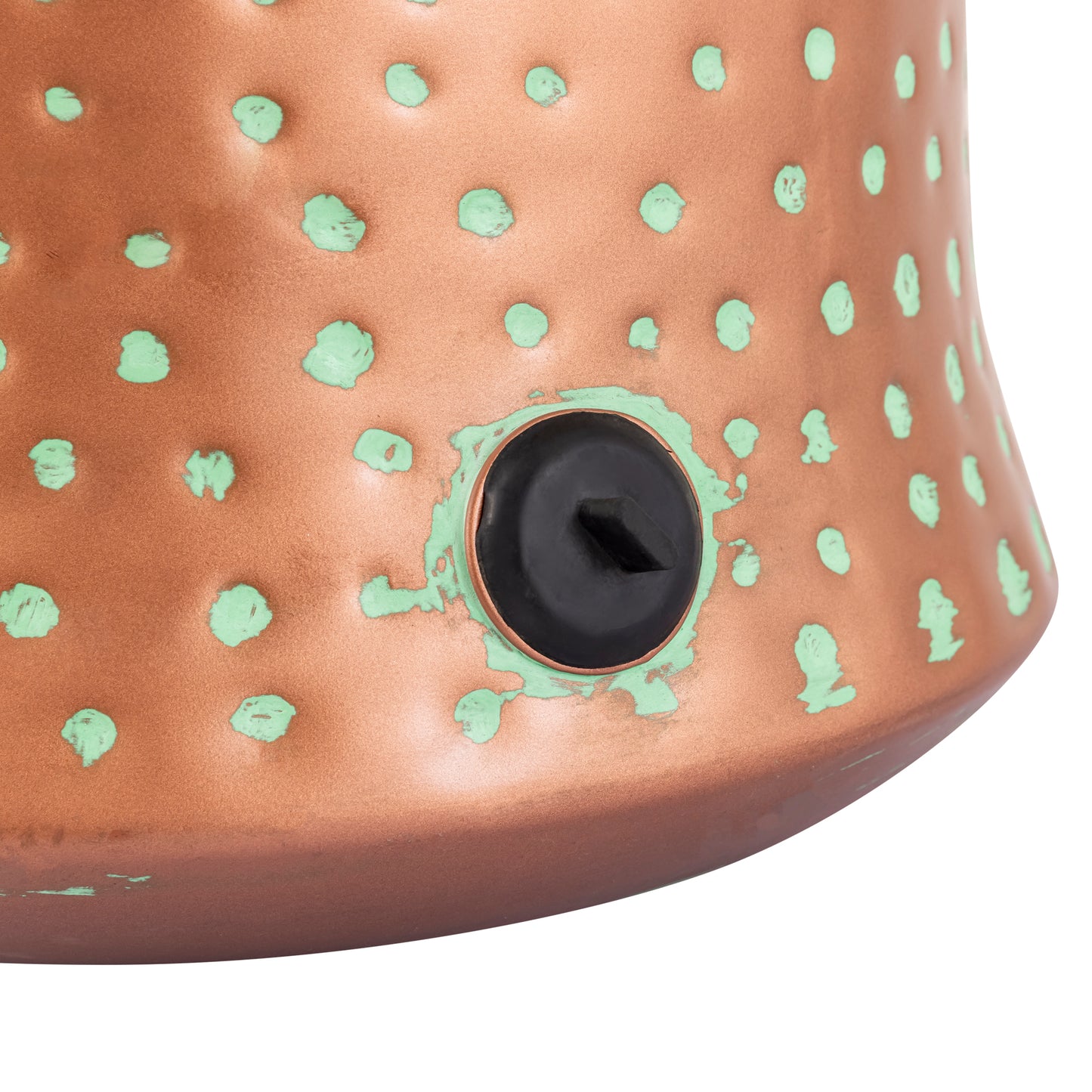 Dotsy Metal Rust Hose Pot (Copper)
