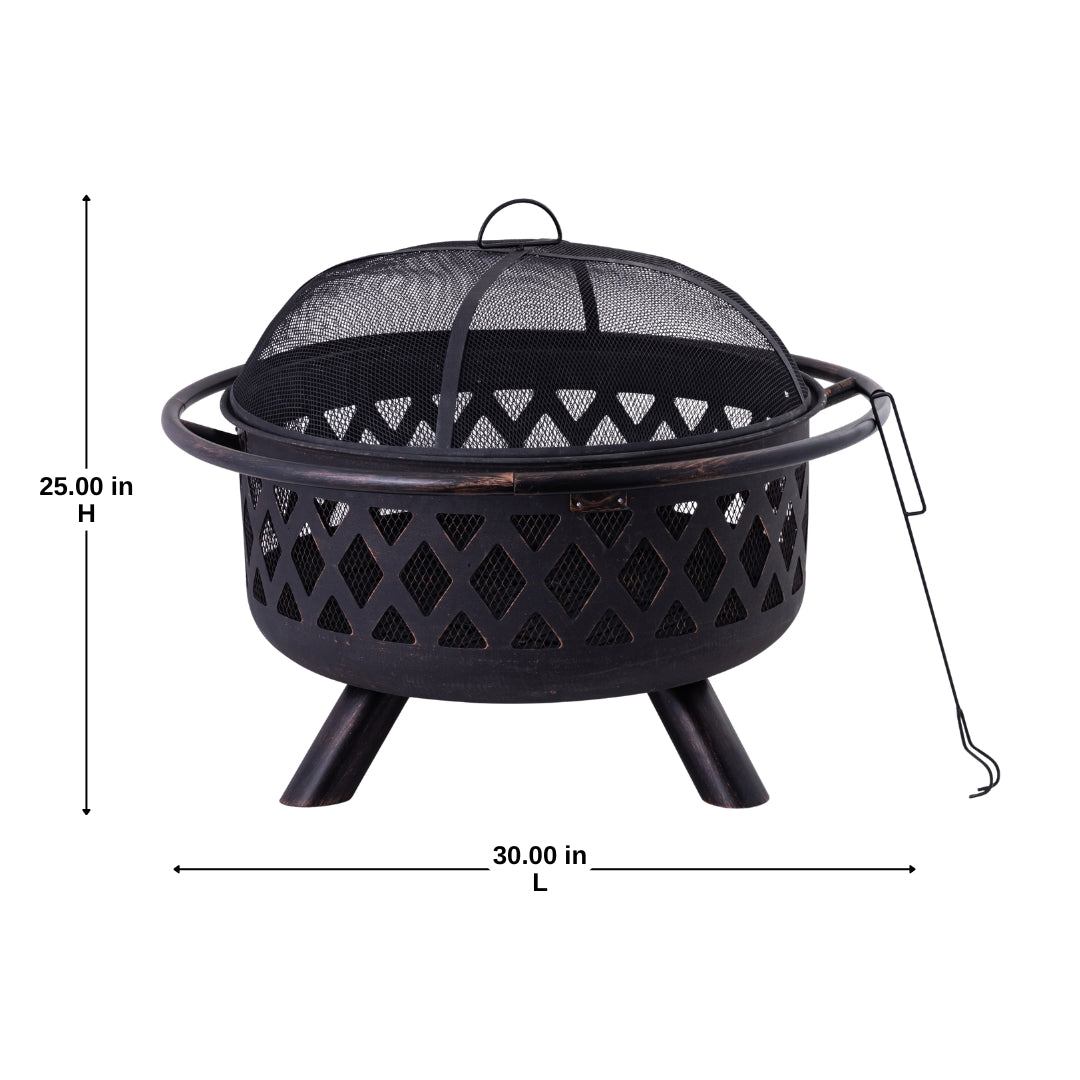 Lattice Firepit
