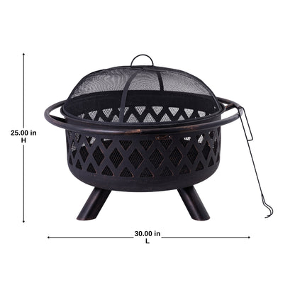 Lattice Firepit