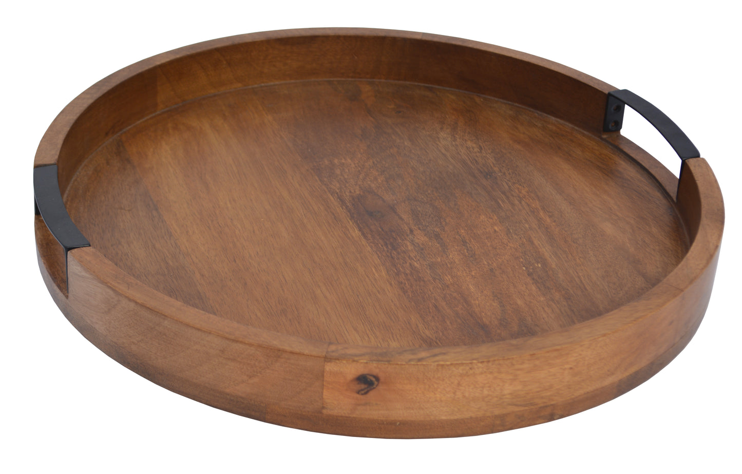 Round Tray Mango Wood