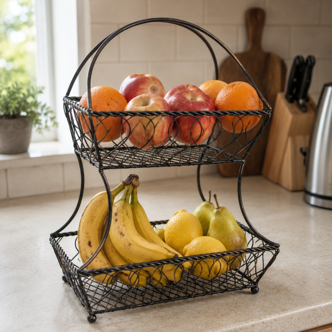 2 Tier Fruit Basket