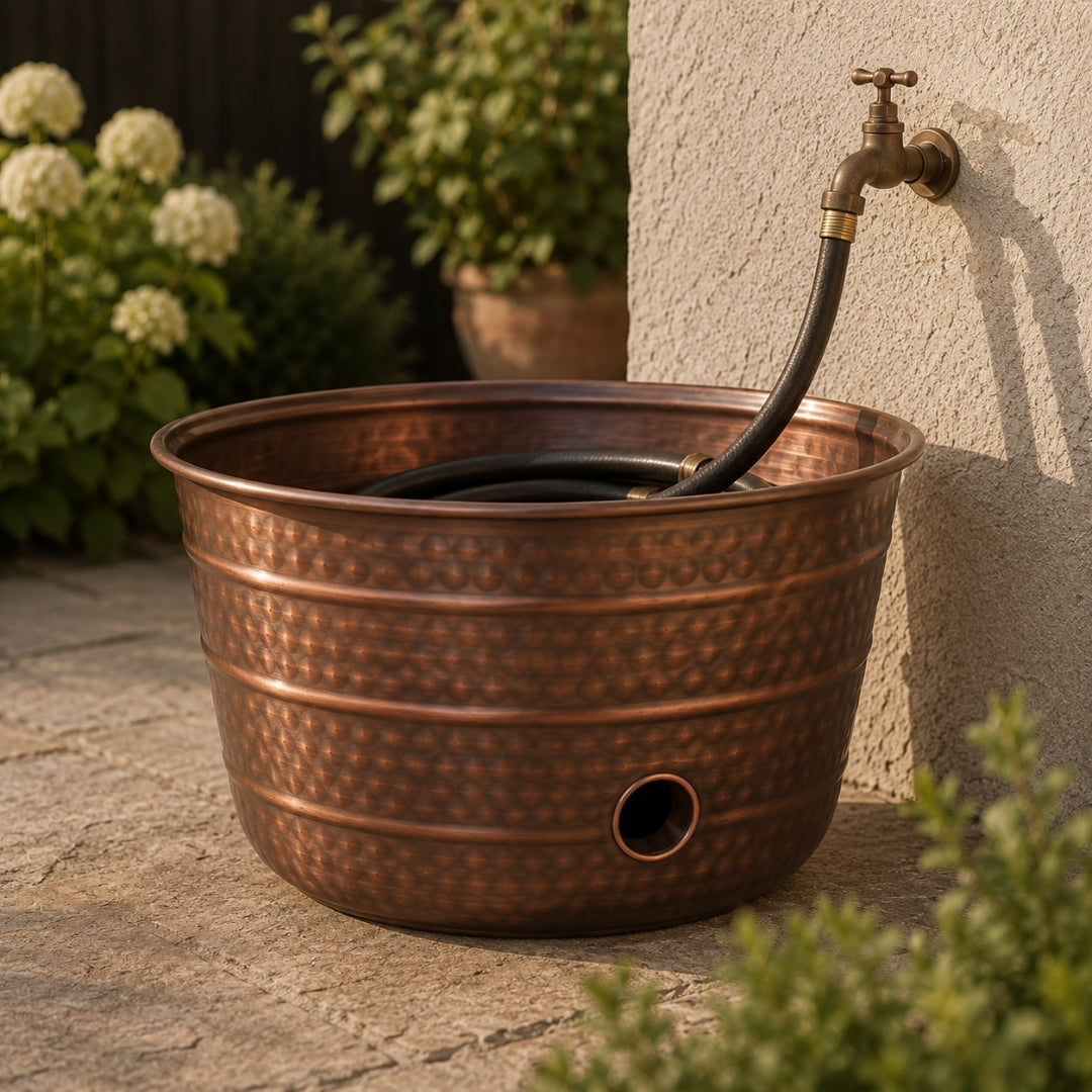 Hammered Hose Pot