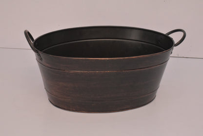 Metal Oval Beverage Tub