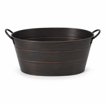 Metal Oval Beverage Tub