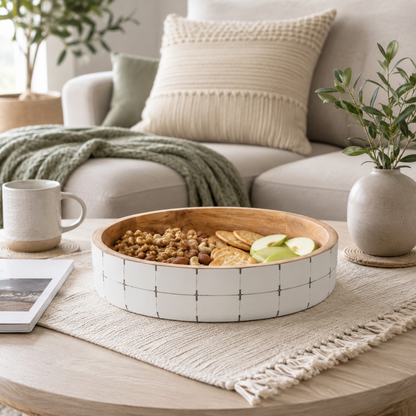 Wooden Serving Bowl