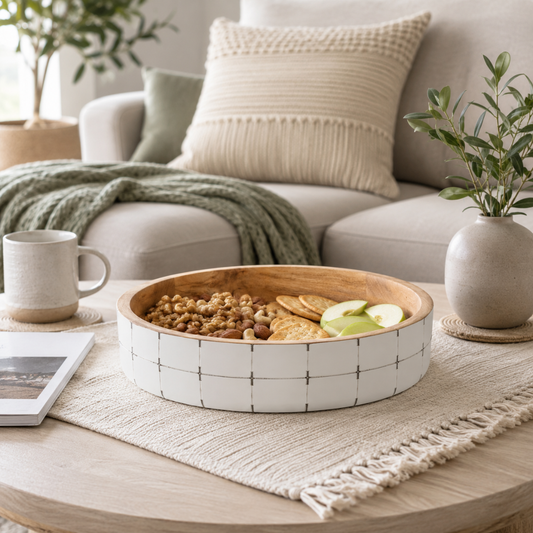 Wooden Serving Bowl