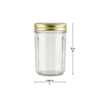 8Oz Rgm Canning Jar - 12 Pack