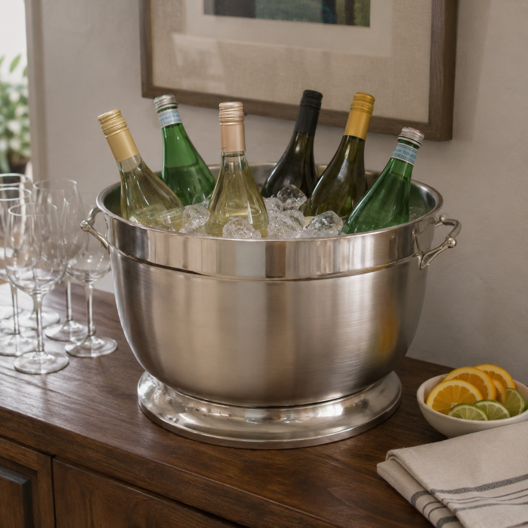 Round Double Wall Beverage Tub
