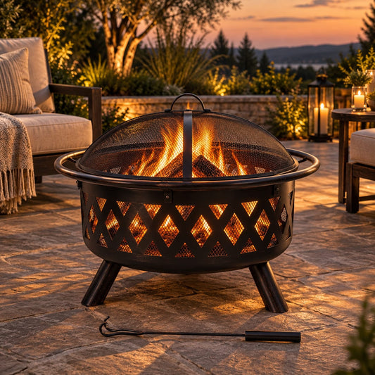 Lattice Firepit